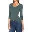 ONLY Damen Langarmshirt Figurbetont und Tailliert aus Baumwolle, Rundhalsausschnitt (3er Love Mix 4 - XS) (Black, Grey, Green)