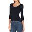 ONLY Damen Langarmshirt Figurbetont und Tailliert aus Baumwolle, Rundhalsausschnitt (3er Love Mix 2 - XS) (Black, White, Grey)