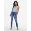 ONLY 3er Pack Damen Oberteile Basic Tank Tops weiß, schwarz, grau, blau, Creme Frauen Shirt lang Sommer Shirts Top 15201465 (L, FarbMix 2)