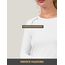 Basic Treasure 2-Pack Langarmshirts für Damen Weiß, Longsleeve Baumwolle 95%, Langarmshirt Baumwolle, Basic Shirt Damen L