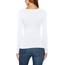 ONLY Damen Onllive Love Life L/S Oneck Top Noos JRS T-Shirt, Weiß, S EU