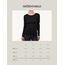 Basic Treasure 2-Pack Langarmshirts für Damen Schwarz, Longsleeve Baumwolle 95%, Langarmshirt Baumwolle, Basic Shirt S