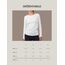 Basic Treasure 2-Pack Langarmshirts für Damen Weiß, Longsleeve Baumwolle 95%, Langarmshirt Baumwolle, Basic Shirt Damen L