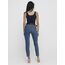 ONLY 3er Pack Damen Basic Tops Tank Top dunkel blau lang 15201465 (M, Blau (Night Sky))