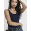 ONLY 3er Pack Damen Basic Tops Tank Top dunkel blau lang 15201465 (XS, Blau (Night Sky))