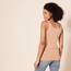 Amazon Essentials Damen Tanktop, Schmale Passform, 2er-Pack, Kamelbraun, XXL
