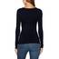ONLY Damen Langarmshirt Onllive Love New LS O - Neck TOP NOOS 15140196, Einfarbig, Gr. 34 (Herstellergröße: XS), Schwarz (Black)