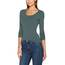 ONLY NOS Damen Onllive Love New LS O-Neck TOP NOOS Langarmshirt, per Pack Grün (Balsam Green Balsam Green), 34 (Herstellergröße: XS)