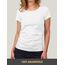 Basic Treasure 3er Pack Tshirt Damen Weiß, Kurzärmliges Shirt, 100% Baumwolle T Shirt (Weiß, S)