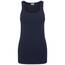 VERO MODA Damen Tank Top VMMaxi My Soft Long Basic Damentop 10185110 Black iris S
