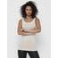 ONLY 3er Pack Damen Basic Tops Tank Top Elfenbein lang 15201465 (M, Weiß (Cloud Dancer))