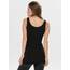 ONLY 3er Pack Damen Basic Tops Tank Top schwarz lang 15201465 (XS, Schwarz (Black))
