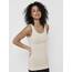 ONLY 3er Pack Damen Basic Tops Tank Top Elfenbein lang 15201465 (M, Weiß (Cloud Dancer))