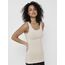 ONLY 3er Pack Damen Basic Tops Tank Top Elfenbein lang 15201465 (S, Weiß (Cloud Dancer))