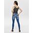 ONLY 3er Pack Damen Basic Tops Tank Top dunkel grau lang 15201465 (S, Grau (Dark Grey Melange))