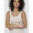 ONLY 3er Pack Damen Basic Tops Tank Top Elfenbein lang 15201465 (XL, Weiß (Cloud Dancer))