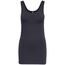 ONLY 3er Pack Damen Oberteile Basic Tank Tops weiß, schwarz, grau, blau, Creme Frauen Shirt lang Sommer Shirts Top 15201465 (XS, Farbmix 4)