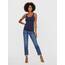 VERO MODA Damen Tank Top VMMaxi My Soft Long Basic Damentop 10185110 Black iris XS