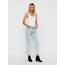 VERO MODA Damen VMMAXI My Soft Long Tank TOP GA 4er, Black/Black/Bright White/BRIGH, L