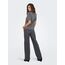 ONLY Damen ONLONLY S/S Tee CS, Silver Lining/Abyss + Blackend, S
