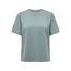 ONLY Damen ONLONLY S/S Tee CS, Silver Lining/Abyss + Blackend, M