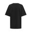 ONLY Damen Onlriri S/S Stones Top Box JRS T-Shirt, Black/Print:Iconic, M