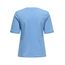 ONLY Damen Onlonly S/S Tee JRS Noos Kurzärmeliges T-Shirt Mit Normaler Passform Für Den Alltag, Azure Blue, XXS