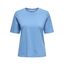 ONLY Damen Onlonly S/S Tee JRS Noos Kurzärmeliges T-Shirt Mit Normaler Passform Für Den Alltag, Azure Blue, M