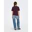 ONLY Damen ONLONLY S/S Tee CS, Fallen Rock/Plum Kitten + Wine, XXL