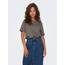 ONLY Damen ONLONLY S/S Tee CS, Fallen Rock/Plum Kitten + Wine, XXL