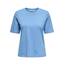 ONLY Damen Onlonly S/S Tee JRS Noos Kurzärmeliges T-Shirt Mit Normaler Passform Für Den Alltag, Azure Blue, X-Large