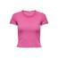 ONLY Damen Onlemma S/S Short Top Noos JRS Fuchsia Purple S