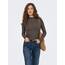 ONLY Damen Onlemma L/S Noos JRS Comfort Fit High Neck Top Mit Femininen Rüschen, Java, S