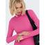 ONLY Damen Onlemma L/S Noos JRS Comfort Fit High Neck Top Mit Femininen Rüschen, Pink Yarrow, S