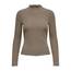 ONLY Damen Onlemma L/S High Neck Top Noos JRS Langarmshirt, Caribou, XS EU