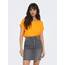 ONLY Tops für Damen Basic Kurzarm Rundhals