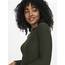 ONLY Damen Onlemma L/S High Neck Top Noos JRS Langarmshirt, Rosin,3XL