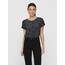 ONLY Damen Onlmoster AOP S/S Noos JRS Klassisches Regular Fit Top Mit Kurzen Ärmeln Für Den Sommer, Formal Gray, XXS