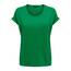 ONLY Damen Top Kurzarm Rundhals T-Shirt Moster Weiß Schwarz XS S M L XL XXL, Größe:XL, Farbe:Jolly Green 15106662