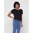 ONLY Tops für Damen Basic Kurzarm Rundhals
