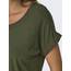 ONLY Tops für Damen Basic Kurzarm Rundhals