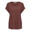 ONLY Damen Onlmoster S/S O-Neck Top Noos JRS T-Shirt, Henna, L