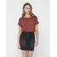 ONLY Damen Onlmoster S/S O-Neck Top Noos JRS T-Shirt, Henna, XS EU