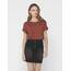 ONLY Damen Onlmoster S/S O-Neck Top Noos JRS T-Shirt, Henna, L