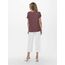 ONLY Damen Onlmoster S/S O-Neck Top Noos JRS, Rosa (Rose Brown), L