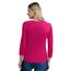 Cecil Damen Basic T-Shirt in Unifarbe pink Sorbet XS