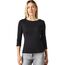 Cecil Damen B317389 Basic T-Shirt In Unifarbe, Deep Charcoal Grey,XS