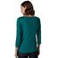 Cecil Damen B317389 Basic T-Shirt In Unifarbe, Petrol Green,XS