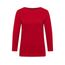 Cecil Basic Shirt in Unifarbe Fiery red XS