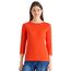 Damen Basic Shirt in Unifarbe